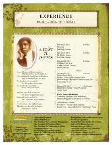 Experience Dunbar flyer and event schedule