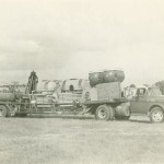 One of Custer's carnival rides on a truck, [1960?]