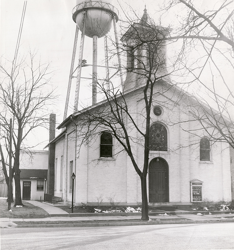 New Carlisle Presbyterian Church, 1954
