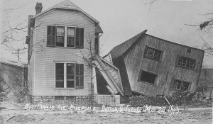 One of many "houses piled on top of each other" in Dayton (ms128_2-5-39).