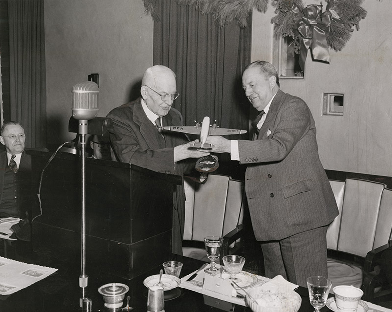 Edward Deeds and Stanley Allyn, ca. 1954