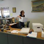 Reference desk cleaning
