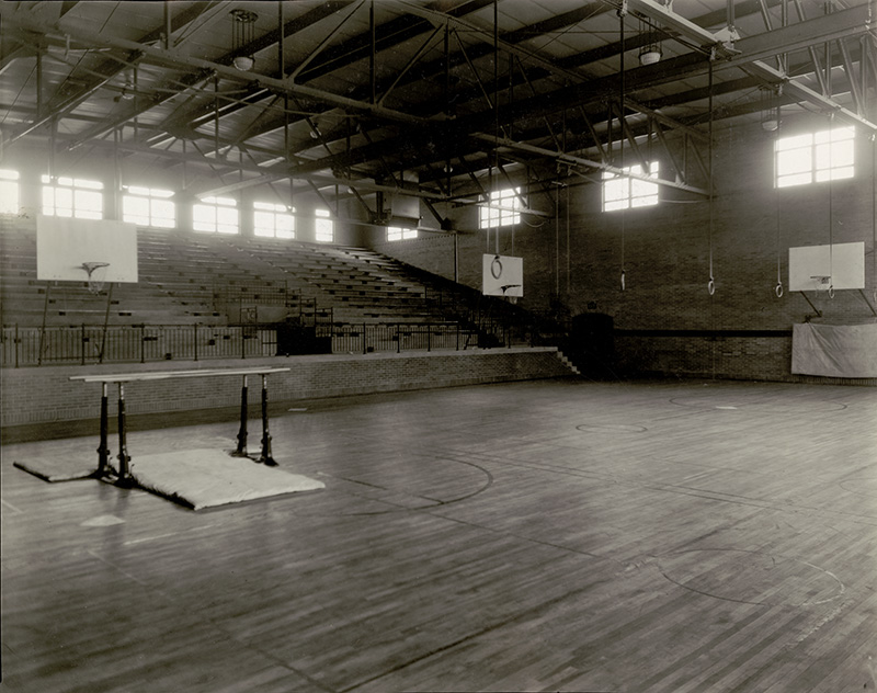 Gymnasium at Fairmont H.S., 1930? (Fairmont_05)