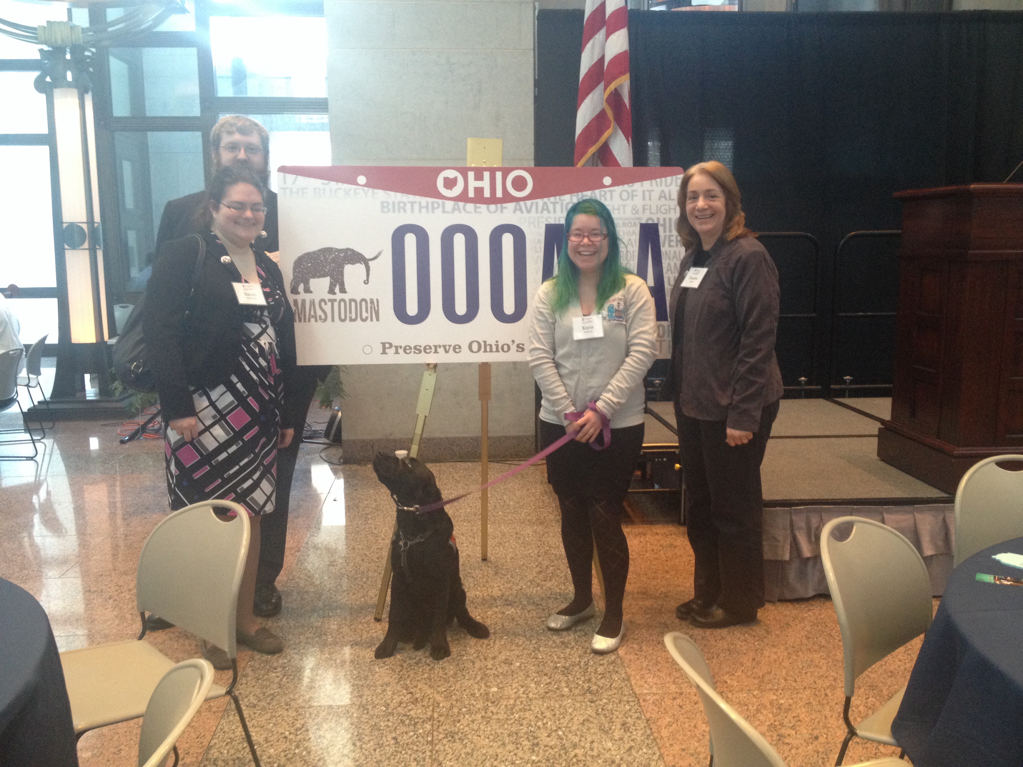 Public History students at Ohio Statehood Day 2014