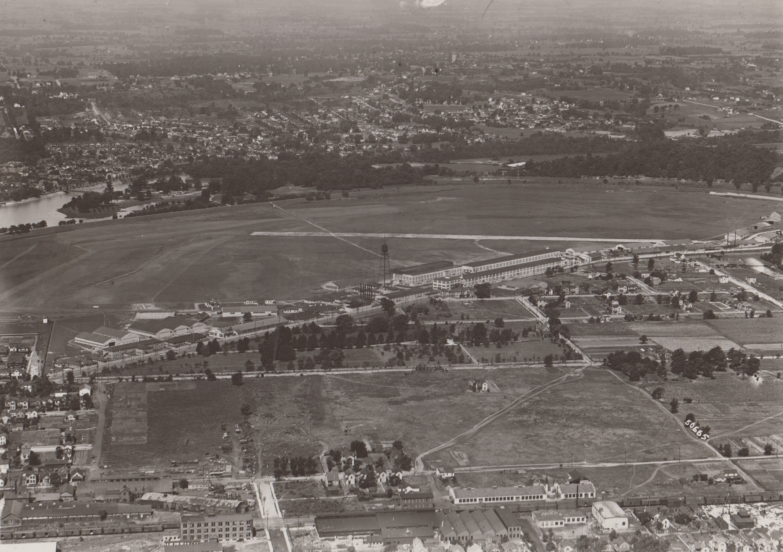 McCook Field, aerial view, undated