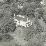 Hawthorn Hill, exterior aerial view, 1934 (MS-1, photo # 26-5-22)