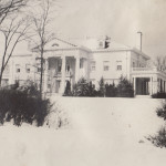 Hawthorn Hill, exterior in the snow, undated (MS-216, 7:13)