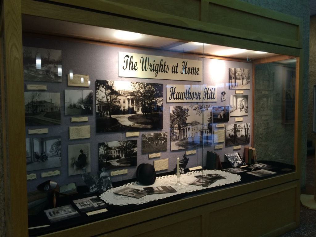 "The Wrights at Home: Hawthorn Hill" exhibit, Dec. 2014