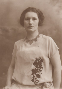 Alice Carr in Cairo, Egypt, Feb. 1924