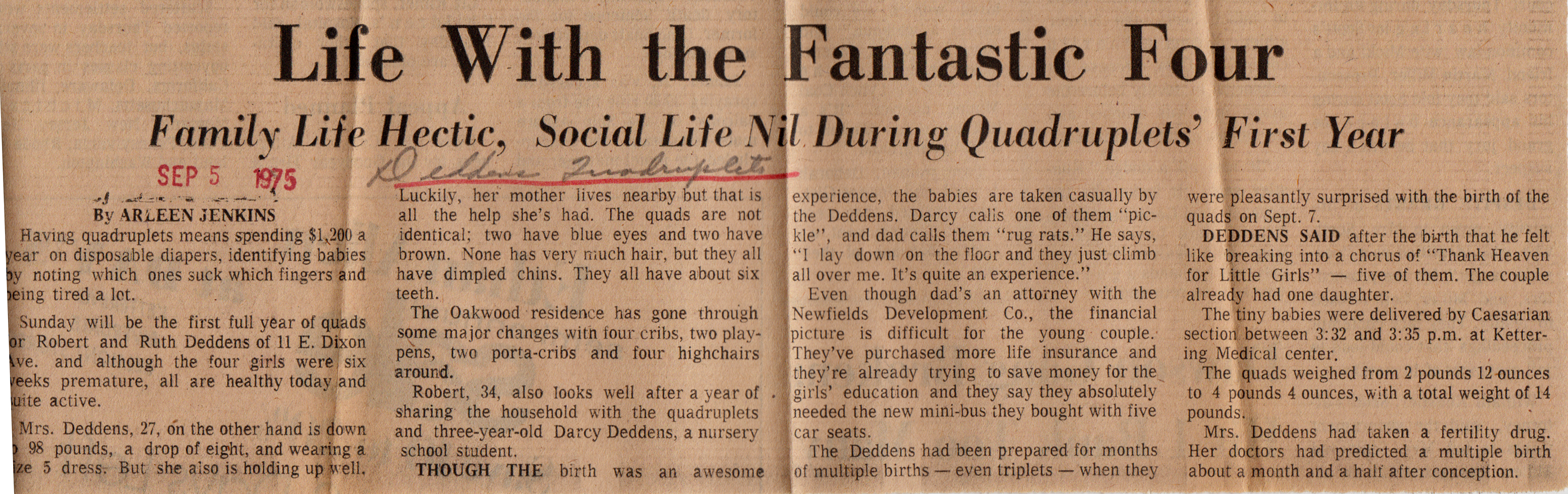 Sept. 5. 1975, article