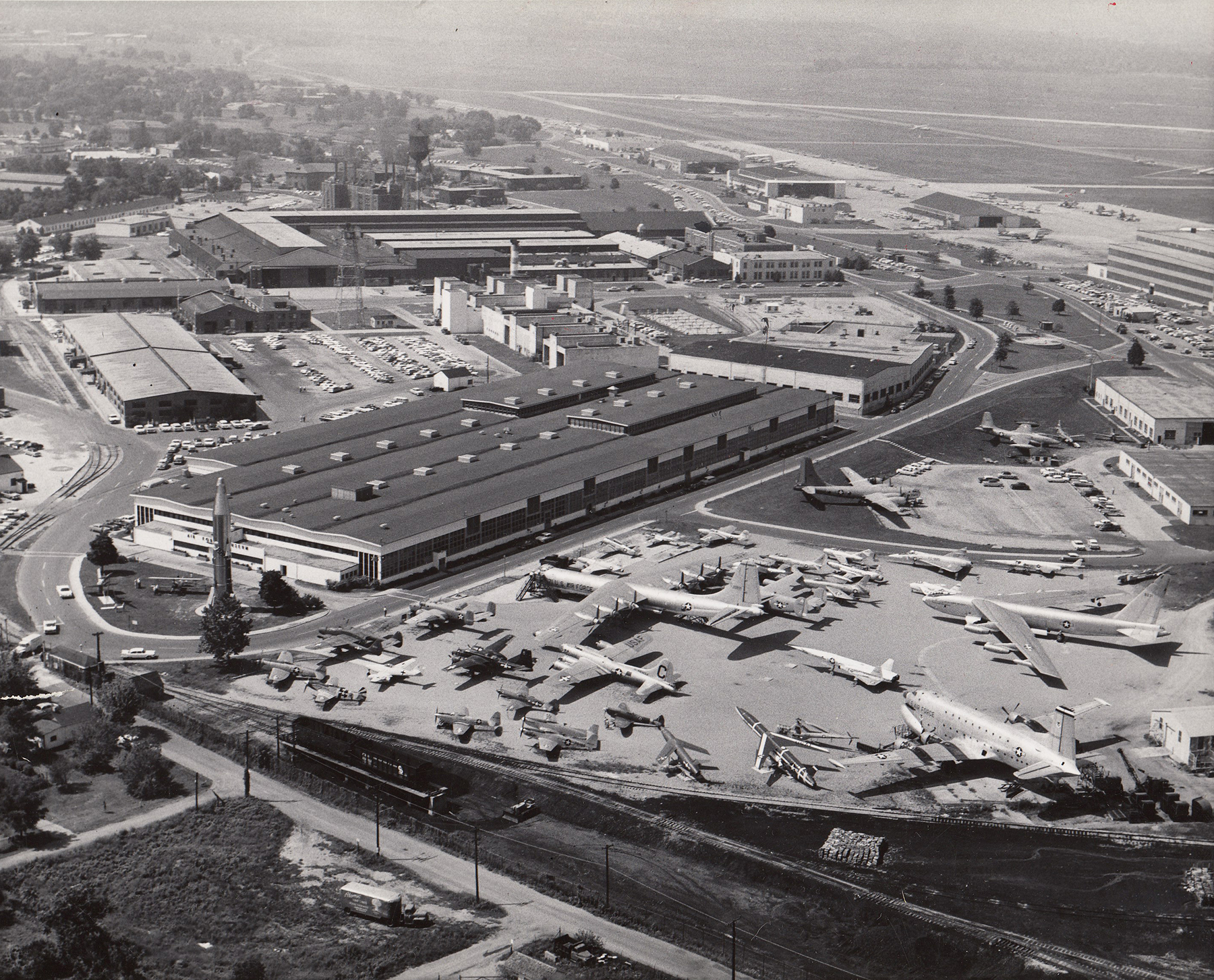 June 1970 Aerial view