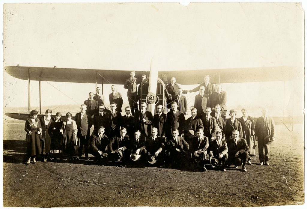 Group Photo of the Supervision Staff of the Moraine Plant of Dayton-Wright Airplane Company (sc347_06_22)